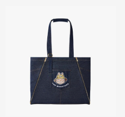 THE MONSTERS FALL IN WILD SERIES-Denim Apron Bag