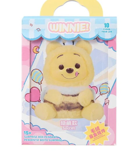 Winnie The Pooh Naughty Party Vinyl Plush, Blind Box