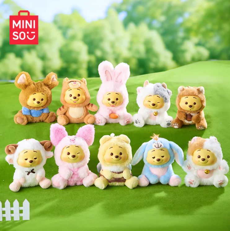 Winnie The Pooh Naughty Party Vinyl Plush, Blind Box