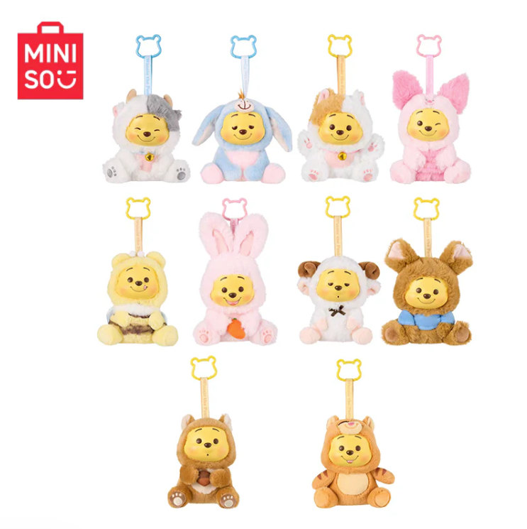 Winnie The Pooh Naughty Party Vinyl Plush, Blind Box
