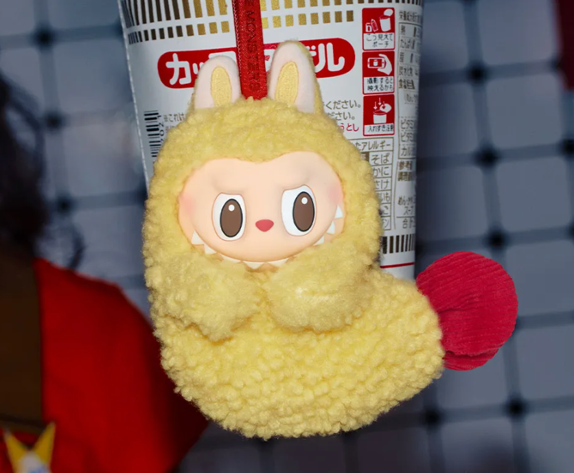 THE MONSTERS Wacky Mart Earphone Case - Shrimp Labubu